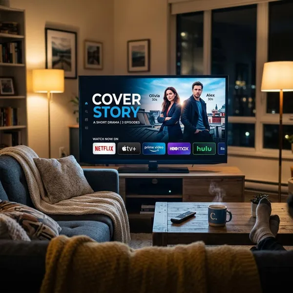 Who are the main characters in Cover Story?
